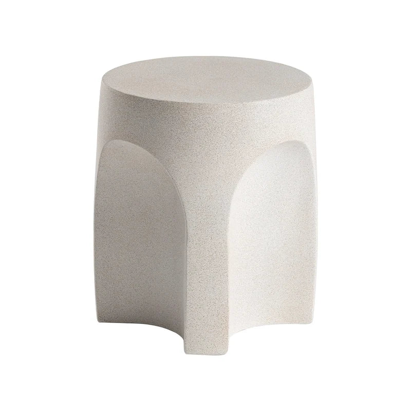 Table d'appoint d'extérieur COSIEST, Table d'appoint en béton