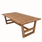 Table basse moderne en bois d'acacia