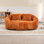 Fauteuil poire paresseux en chenille