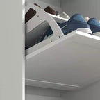 Meuble à chaussures étroit HOMCOM pour entrée avec 3 tiroirs basculants et étagères réglables, organisateur de rangement pour 12 à 18 paires de chaussures