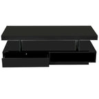 Table basse LED U-Can avec rangement