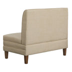 Ensemble de banquette rembourrée 3 pièces Lifestorey Kerrington à dossier capitonné