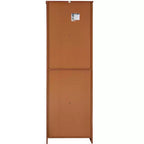 Armoire de rangement haute de 183 cm avec 8 portes et 4 étagères pour salon, cuisine ou bureau