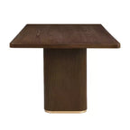 Ensemble de salle à manger 7 pièces Yodsak moderne en bois et métal avec chaises pivotantes à 180° Christopher Knight Home