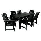 Ensemble de salle à manger d'extérieur 7 pièces HIGHWOOD PROFESSIONAL 42x72