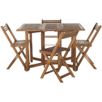 Ensemble de table à manger d'extérieur SAFAVIEH Outdoor Brandy 5 pièces - 43Lx35Px29H