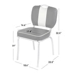 Ensemble de salle à manger rétro 5 pièces Raleigh Simple Living