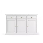 Tvilum, Buffet 3 portes et 3 tiroirs, Blanc