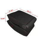 Fauteuil de jeu pliable au sol Bluetooth GDFStudio Claudia avec massage vibrant