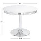 Ensemble de salle à manger rétro 5 pièces Raleigh Simple Living