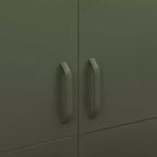 vidaXL Armoire vert olive 90x50x180 cm Acier