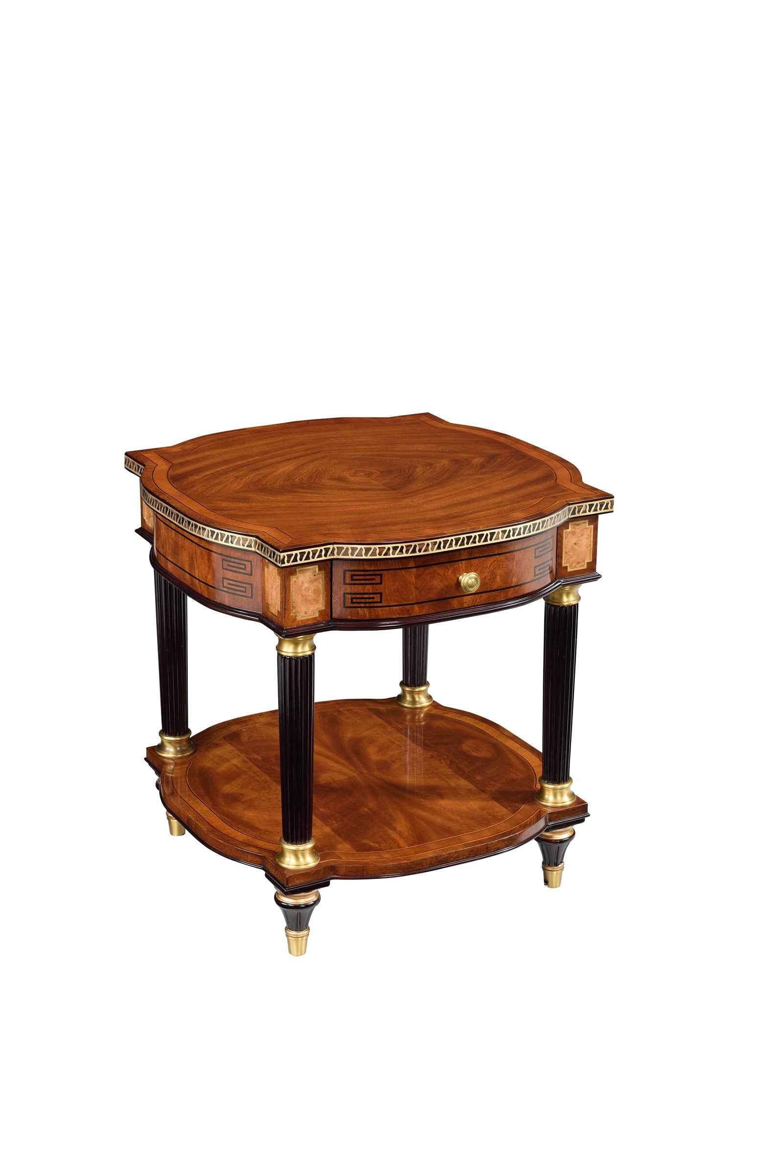 Table ronde au design élégant et polyvalent