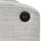 61.6 Canapé-lit convertible moderne en chenille avec ports USB, porte-gobelets et dossier réglable pour salon, appartement