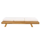 Christopher Knight Home - Ensemble de 2 chaises longues Michael en acacia pour l'extérieur