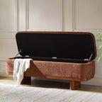 Banc à dessus rabattable Clara Simple Assemble avec cadre en bois massif|HULALA HOME