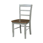 Table à manger ronde extensible 36 po avec 4 chaises Madrid