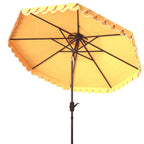 Parasol déporté double toit 274 cm avec cantonnière Kjerstin SAFAVIEH Outdoor