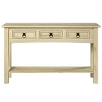 Console de table en bois 3 tiroirs Corona | Furniture Dash - S.O.