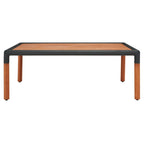 Table basse de patio SAFAVIEH Couture Ragna - 42 po L x 26 po P x 15 po H - 42Lx26Px15H