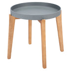 SAFAVIEH Outdoor Estefany – Table d'appoint avec plateau amovible – 24Lx24Px20H