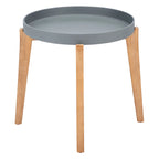 SAFAVIEH Outdoor Estefany – Table d'appoint avec plateau amovible – 24Lx24Px20H