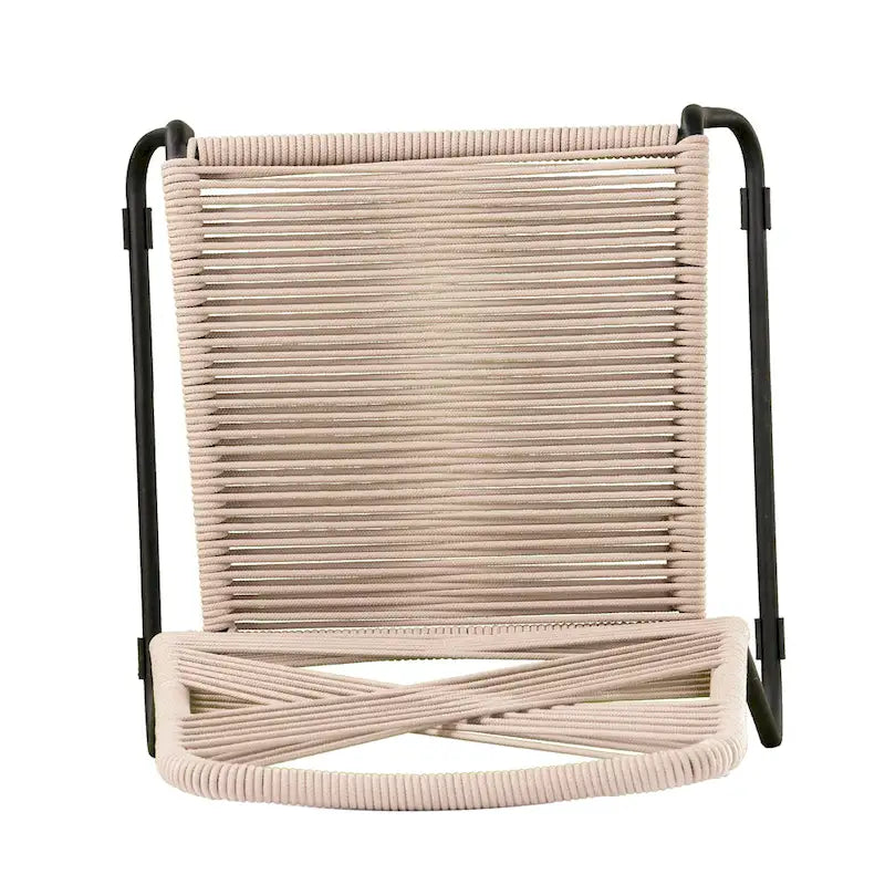 SEI Furniture Padko Chaises d'extérieur en corde empilables (lot de 2)