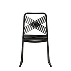 SEI Furniture Padko Chaises d'extérieur en corde empilables (lot de 2)