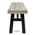Bancs de salle à manger d'extérieur en bois d'acacia Bettina de Christopher Knight Home