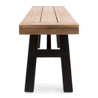 Bancs de salle à manger d'extérieur en bois d'acacia Bettina de Christopher Knight Home