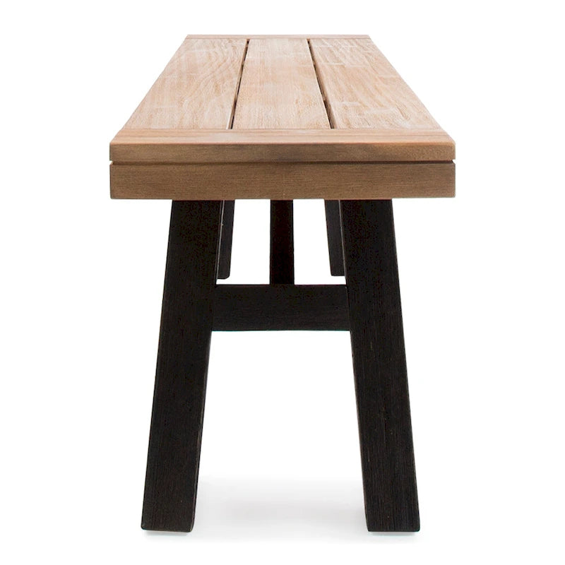 Bancs de salle à manger d'extérieur en bois d'acacia Bettina de Christopher Knight Home