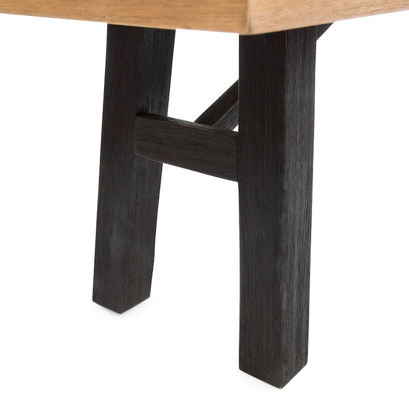 Bancs de salle à manger d'extérieur en bois d'acacia Bettina de Christopher Knight Home