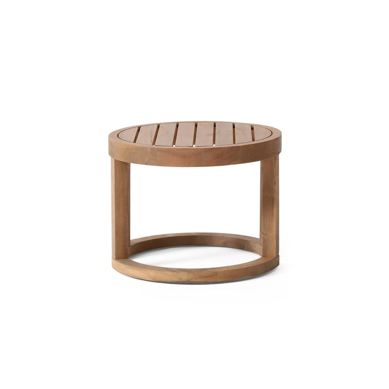 Table d'appoint d'extérieur en bois d'acacia Wichita de Christopher Knight Home