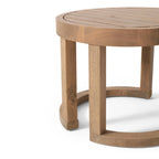 Table d'appoint d'extérieur en bois d'acacia Wichita de Christopher Knight Home