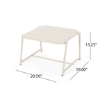 Table d'appoint d'extérieur en fer Cowan de Christopher Knight Home