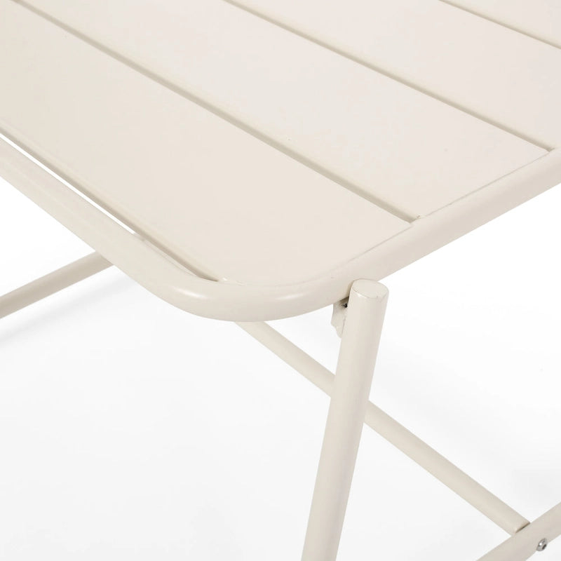 Table d'appoint d'extérieur en fer Cowan de Christopher Knight Home