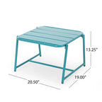 Table d'appoint d'extérieur en fer Cowan de Christopher Knight Home