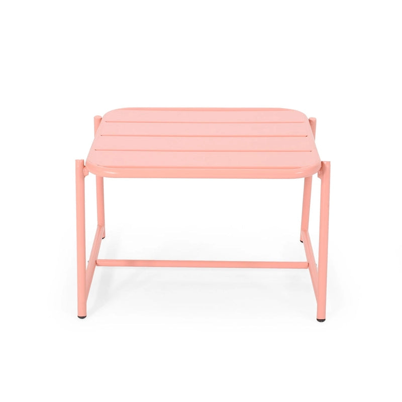 Table d'appoint d'extérieur en fer Cowan de Christopher Knight Home