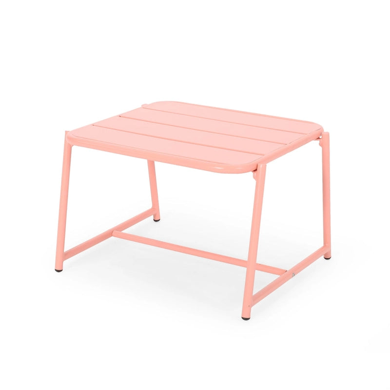 Table d'appoint d'extérieur en fer Cowan de Christopher Knight Home