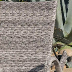 Chaise longue d'extérieur en osier et aluminium armé Crete (lot de 4) par Christopher Knight Home