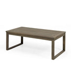 Causeuse et table basse d'extérieur en bois d'acacia Samwell de Christopher Knight Home