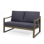 Causeuse et table basse d'extérieur en bois d'acacia Samwell de Christopher Knight Home