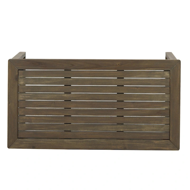 Causeuse et table basse d'extérieur en bois d'acacia Samwell de Christopher Knight Home