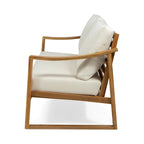 Causeuse et table basse d'extérieur en bois d'acacia Samwell de Christopher Knight Home