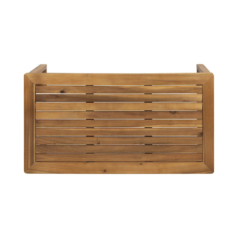Causeuse et table basse d'extérieur en bois d'acacia Samwell de Christopher Knight Home