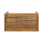 Causeuse et table basse d'extérieur en bois d'acacia Samwell de Christopher Knight Home