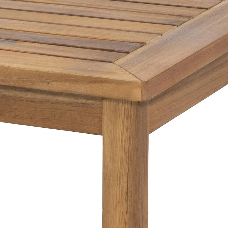 Causeuse et table basse d'extérieur en bois d'acacia Samwell de Christopher Knight Home