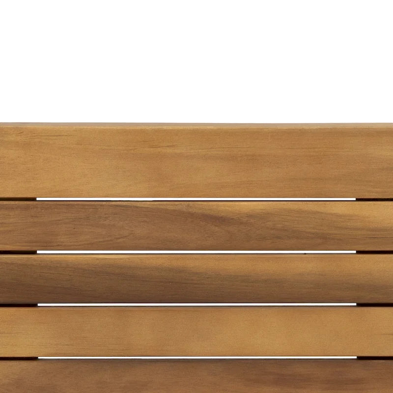 Causeuse et table basse d'extérieur en bois d'acacia Samwell de Christopher Knight Home