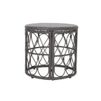 Table d'appoint d'extérieur en osier Bruce par Christopher Knight Home