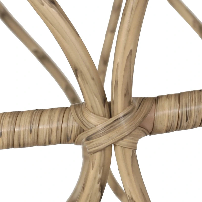 Table d'appoint d'extérieur en osier Bruce par Christopher Knight Home