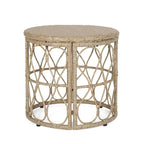 Table d'appoint d'extérieur en osier Bruce par Christopher Knight Home